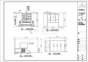 某地复式建筑室内装饰设计施工图纸