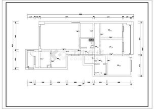 某办公室室内装修建筑施工图纸